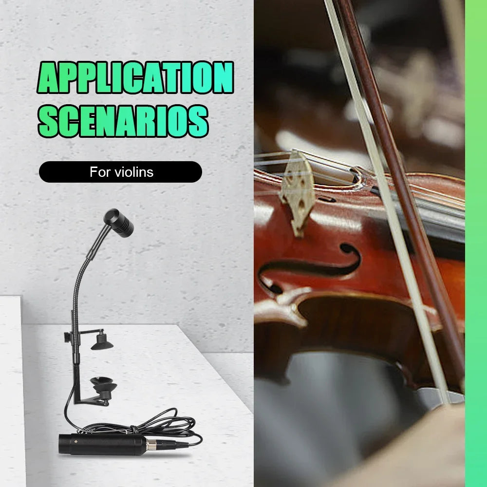 instrument microphone, violin, cello, specialized instrument microphone
