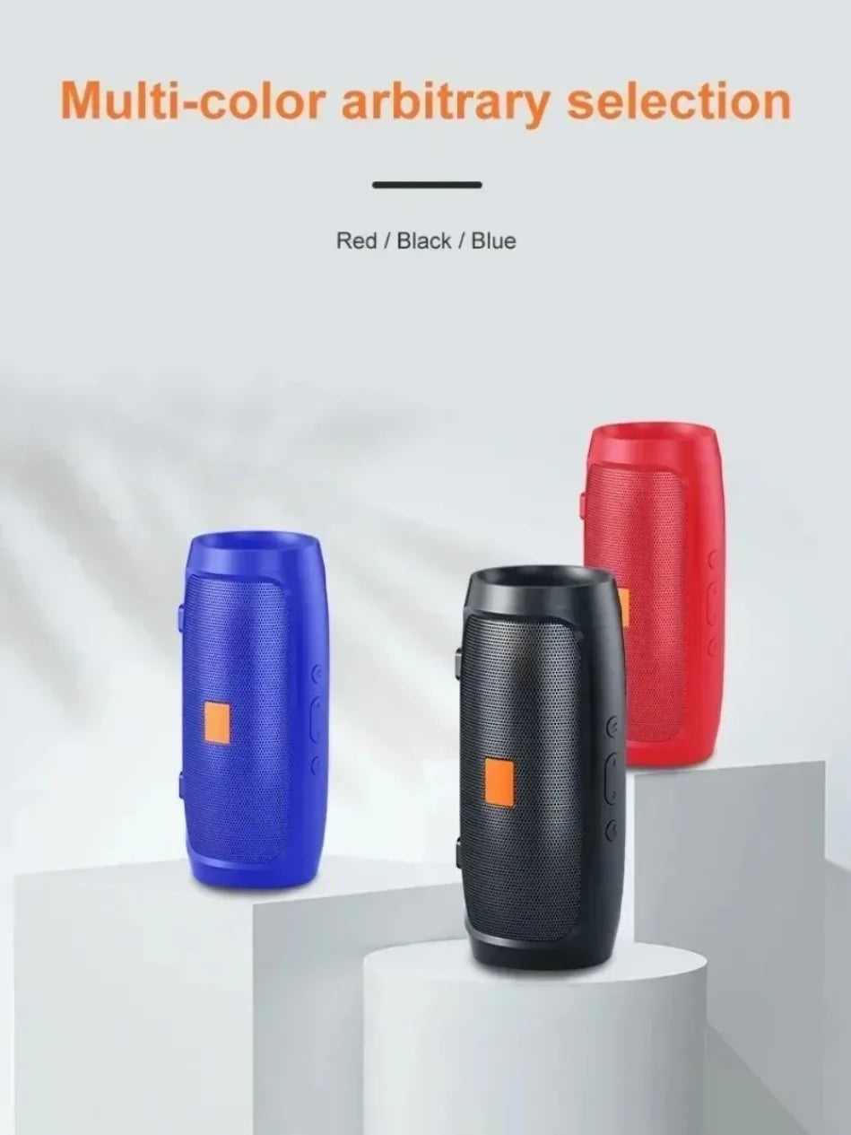 ViVO Portable Subwoofer Bluetooth Speakers Stereo Surround Waterproof Loudspeaker Wireless Sound Box Support FM Radio TF Card