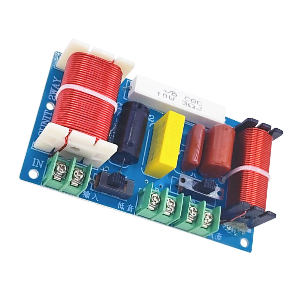 2-Way Speaker Audio Frequency Divider 2500-3000Hz 250W HiFi Crossover DIY Speaker Filter Module Home Theater Audio Modification