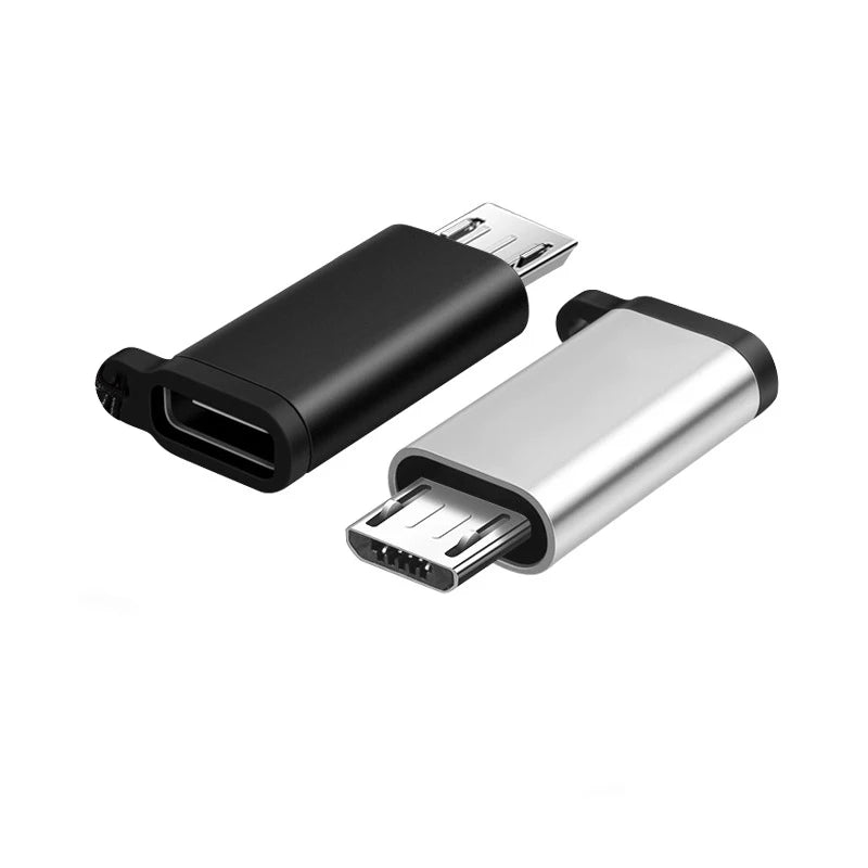 USB Type-C Adapter Type C To Micro USB Female To Male Converters For Xiaomi Samsung Charger Data Cable USBC USB C Adapter