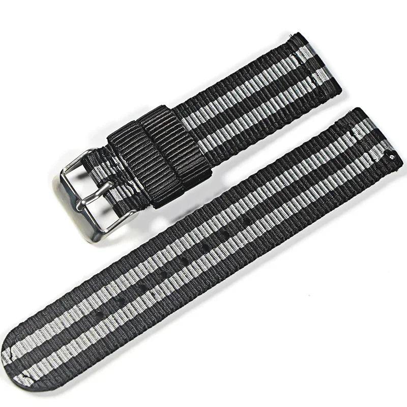 Nylon strap 18mm 20mm strap 22mm strap quick release design suitable for smart watches