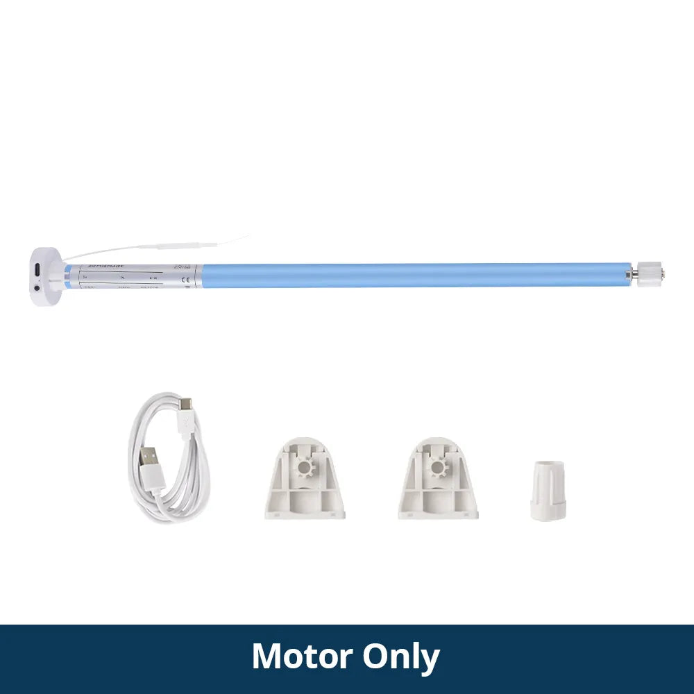 Zemismart Zigbee Electric Roller Blinds Motor for 17 25 28mm Tube Battery Powered Smart Curtain Engine Work with Tuya Smart App