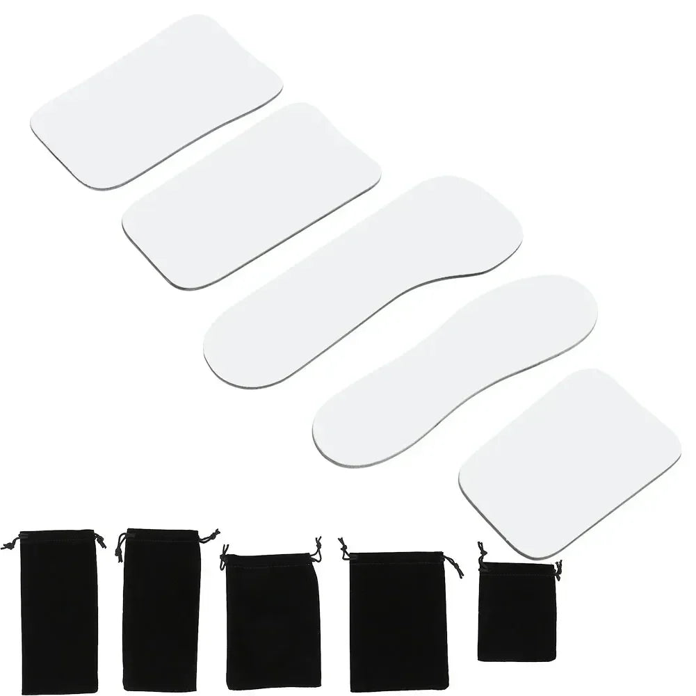 5 PCS Dental Orthodontic Mirror Double-Sided Glass Photography Tools Glass Material Dentistry Reflector Intra Oral Mirror