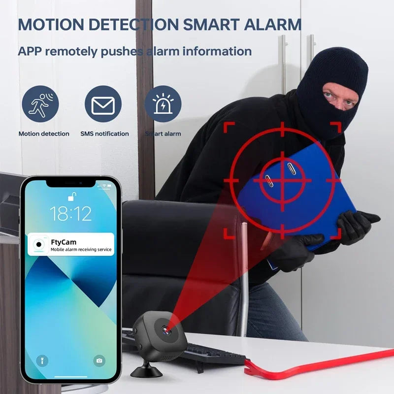 4K Smart Wireless Home Surveillance HD Camera Battery Camera Indoor Outdoor Security Monitor For Home Theft Prevention