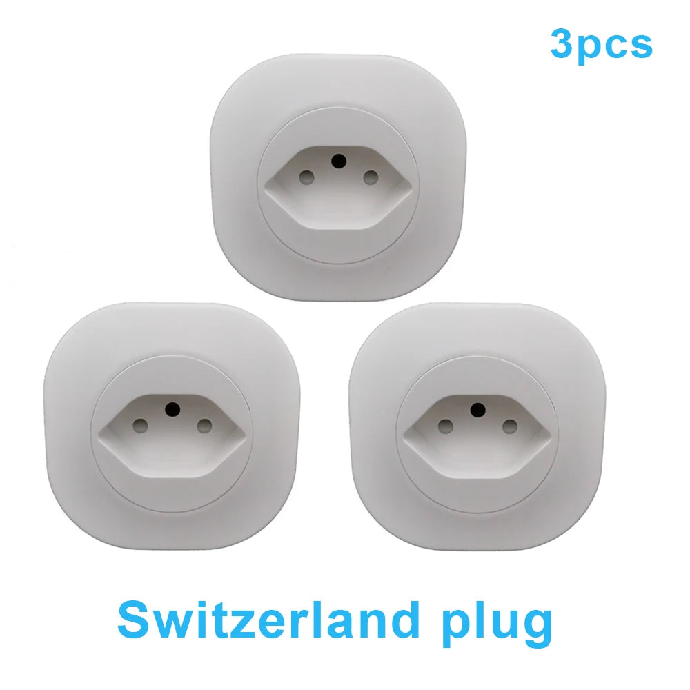 16A Switzerland Plug Smart Wifi SW Socket Wireless Smart Life Tuya APP Remote control Time Control 3500w Works With Alexa