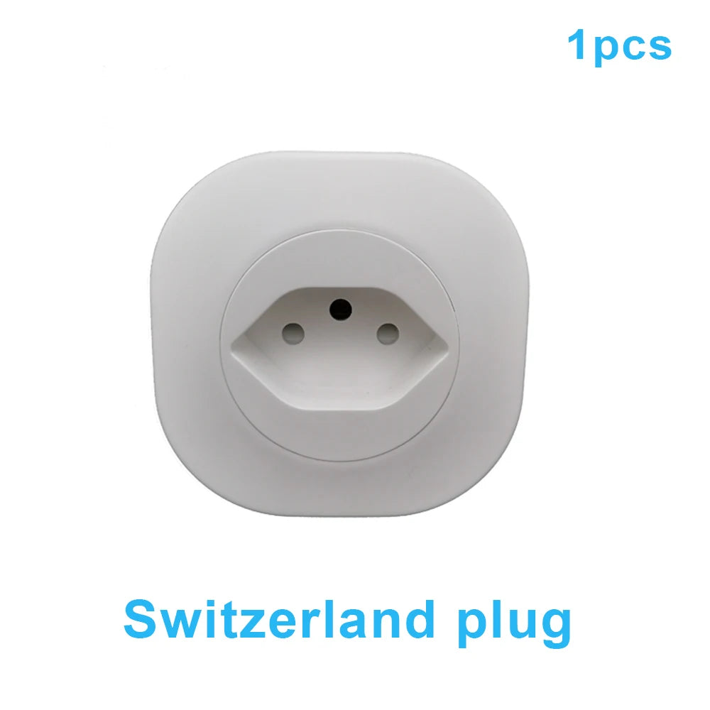 16A Switzerland Plug Smart Wifi SW Socket Wireless Smart Life Tuya APP Remote control Time Control 3500w Works With Alexa