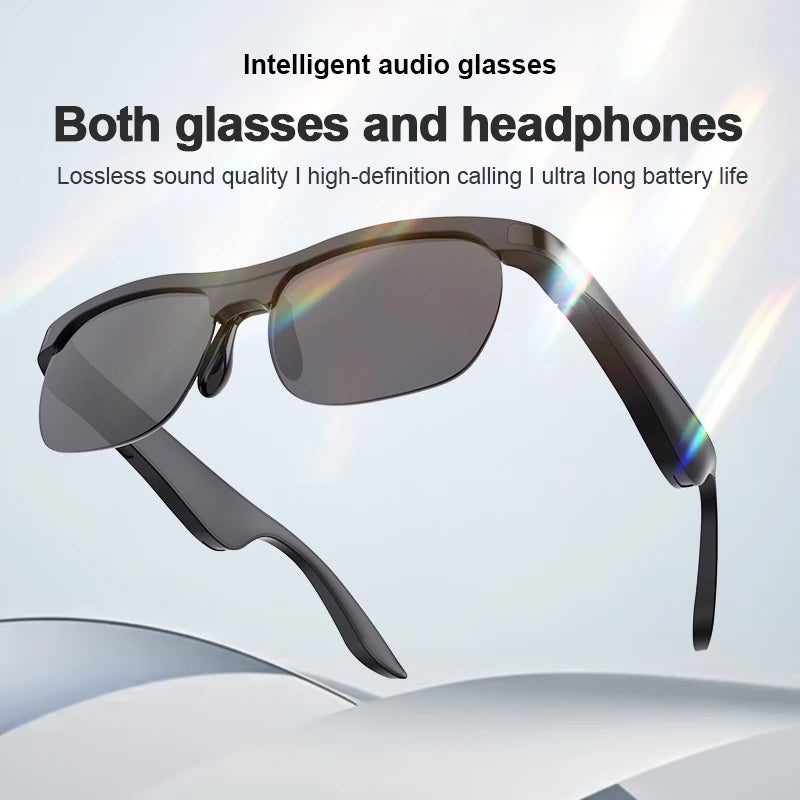 2026 New Smart Glasses Bluetooth Call Voice Assistant Music Outdoor Sport Smartglasses Men Women UV-Protection SunGlasses