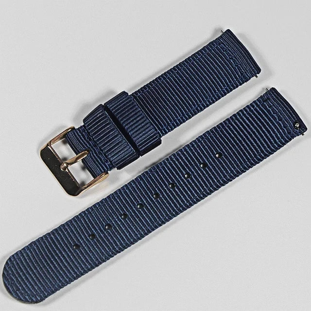 Nylon strap 18mm 20mm strap 22mm strap quick release design suitable for smart watches