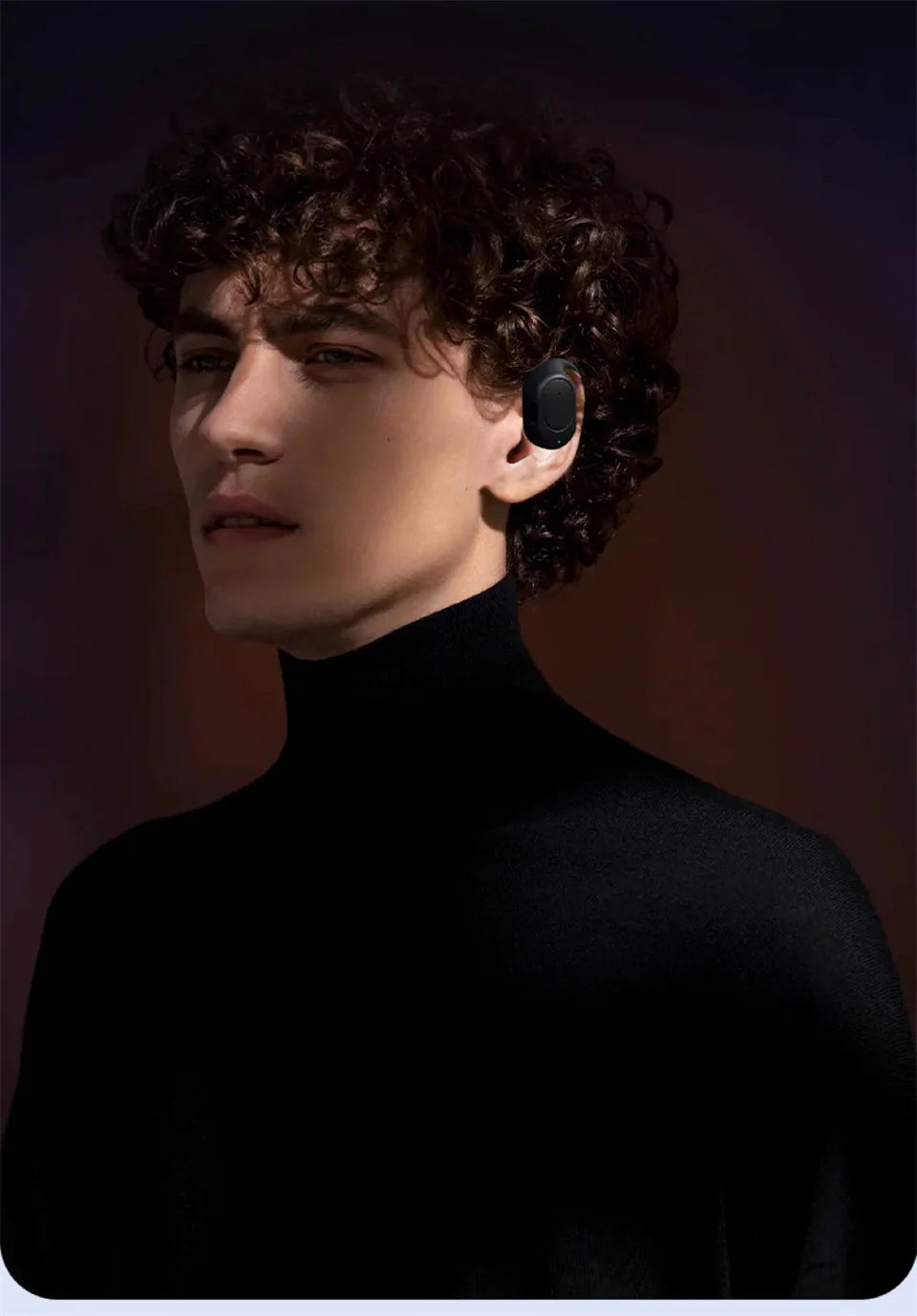 Premium Wireless Bluetooth Bone Conduction Headphones with Microphone – Handsfree, Noise Canceling, Driving & Sports Earphones