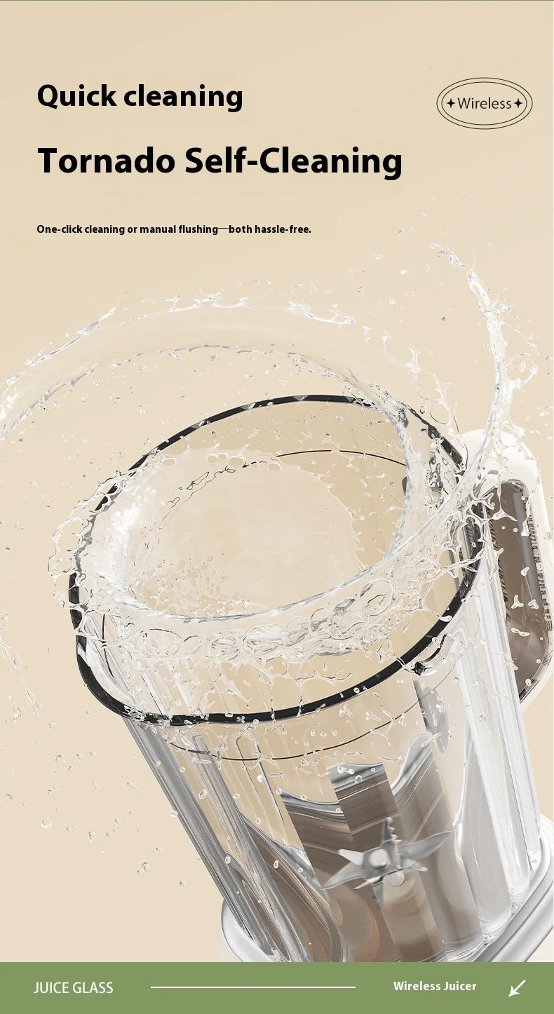 New Home Blender 10 Blades 3000mAH Multifunctional Juicer Ice Crusher Juice Extractor High Juice Rate Kitchen Tools