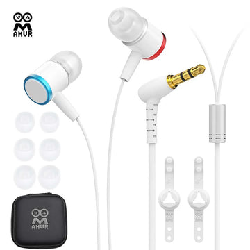 AMVR Noise-Isolating In-Ear Earphones