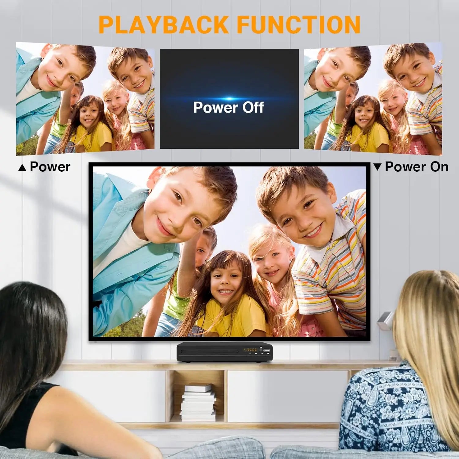 DVD Player DVD 238 1080P HD DVD Player Home Multimedia DVD Player Box For TV DVD CD Players Home Theater Systems HDMI-Compatible
