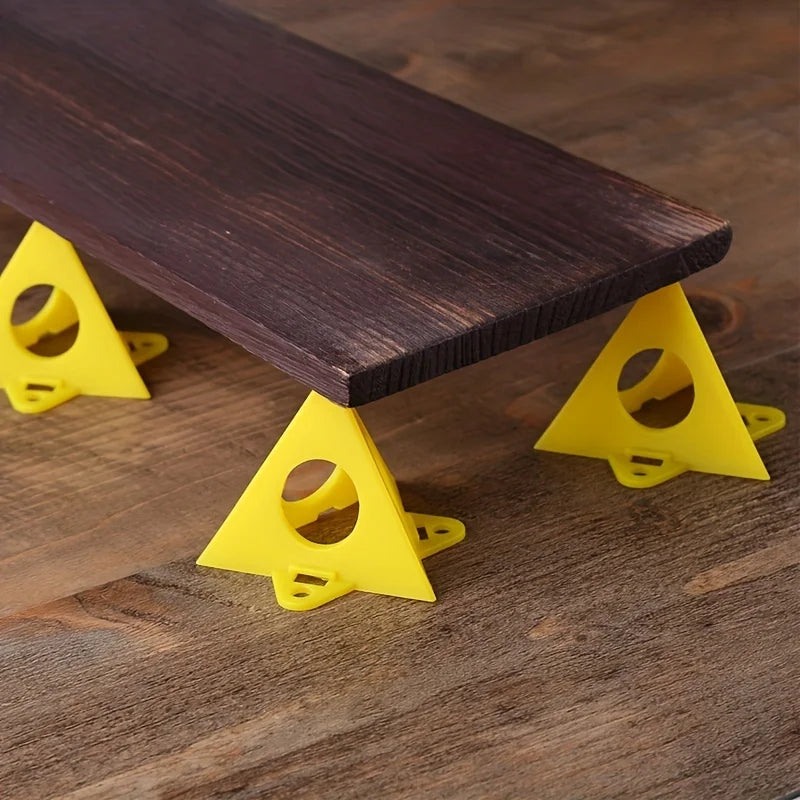 10pcs Painters Pyramid Stands,Door Stands for Painting, Door Painting Stand, Paint Pyramids, Canvas Stands for Paint Pouring