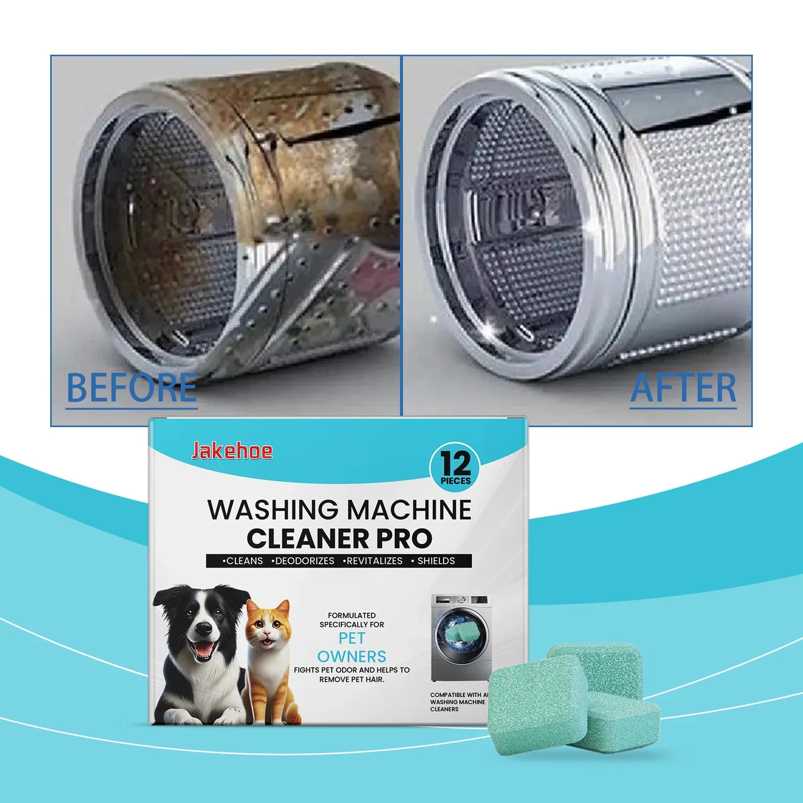 washing machine cleaning tablets, cleaning washing machine slots, household drum pulsator cleaning, stain removal and descaling