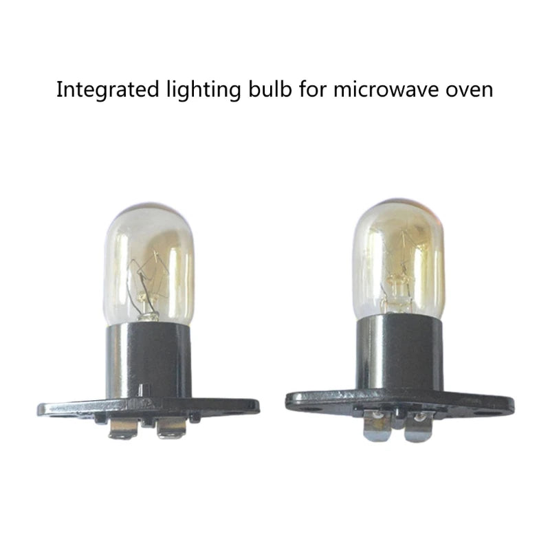 2Pcs Bulb Microwave Ovens Bulb Microwave Oven 2A 250V Bulb For Microwave Oven