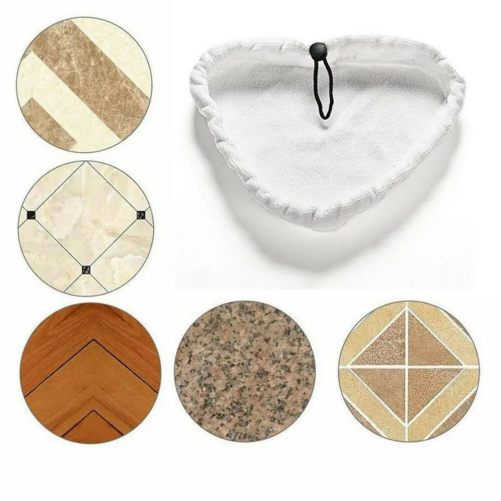 Steam Mop Covers Triangle Washable H20 Steam Mop Pads Replacement For Mop Home Effective Clean Steam Mop Cloths WIth Draw Cord