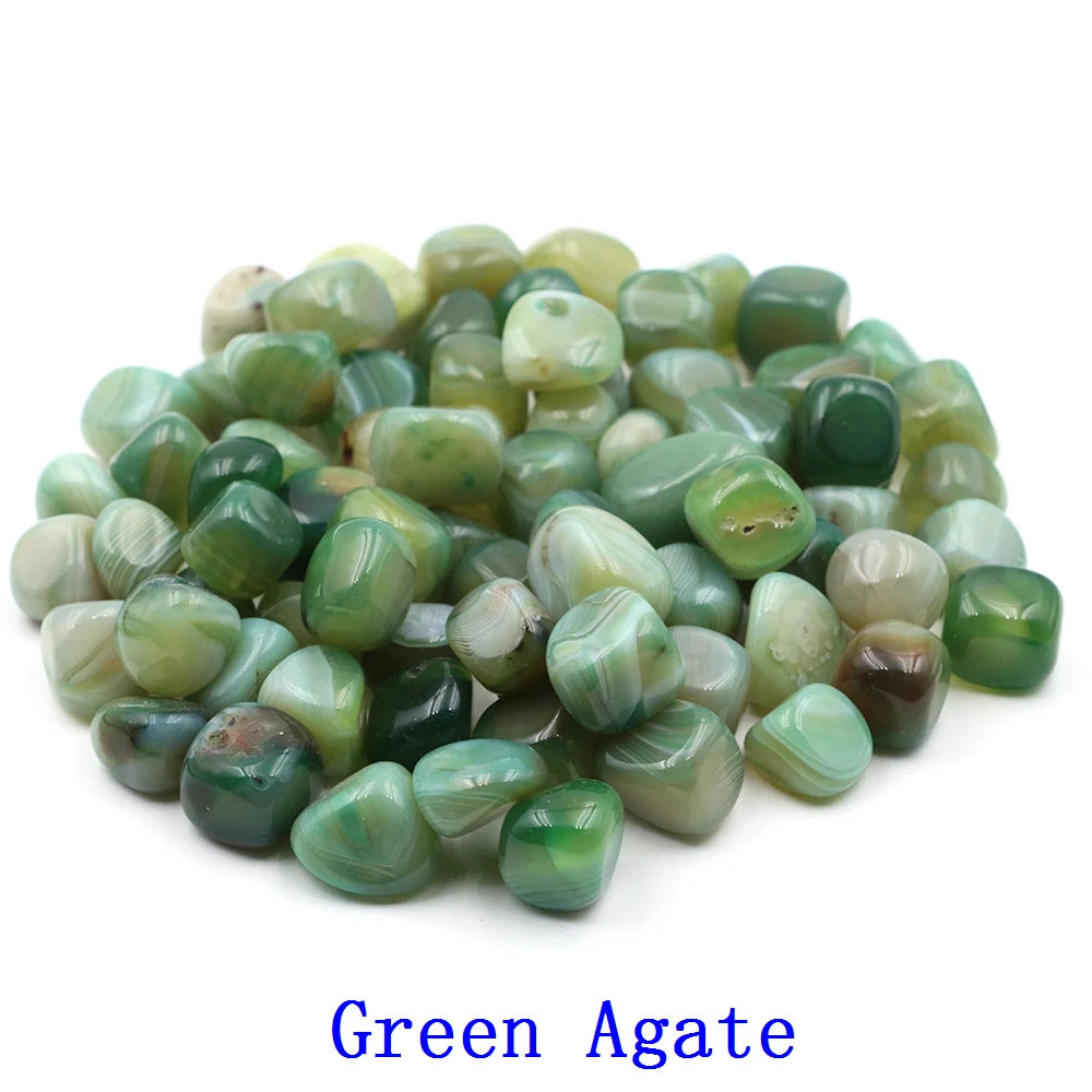 Natural Tumbled Stones Crystals Tumbled Polished Rock Gemstone Specimen Energy Mineral Aquarium Garden Home Decor Bulk Wholesale