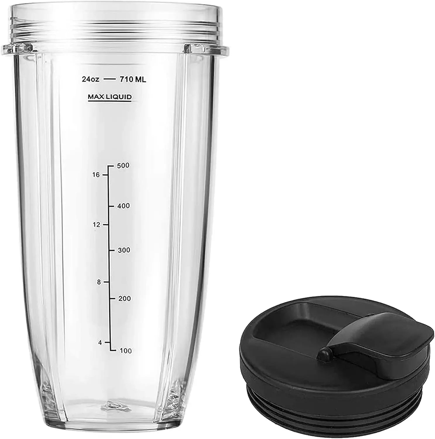 18/24/32OZ Cups for Ninja Blender with Lid for Ninja Auto iQ BL480 BL481 BL482 BL490 BL640 BL450 BL482 BL682 BL642 BL640
