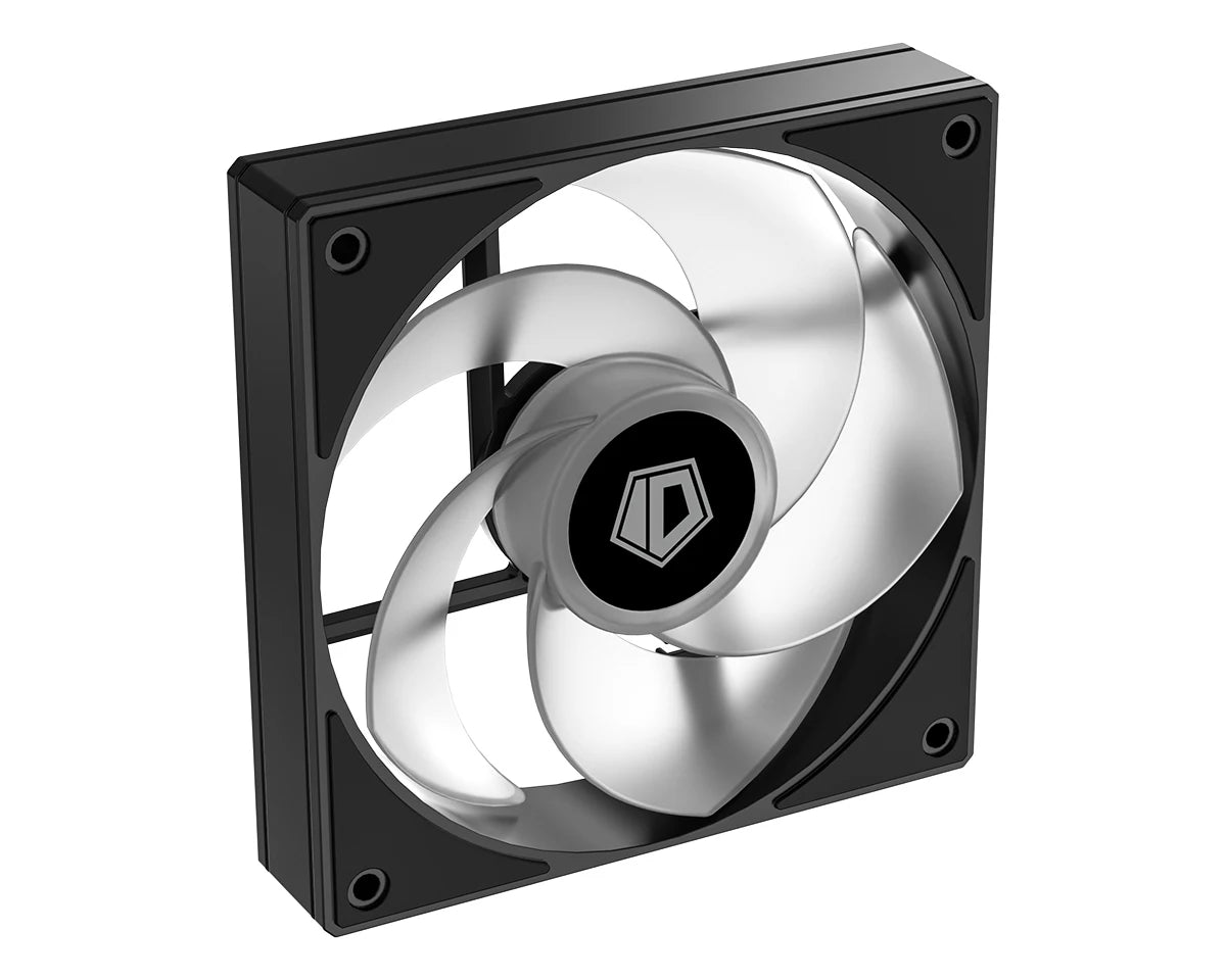 ID-COOLING AS-120-K 120mm High Performance Computer Cooling Fans,Fan Speeds：300- 2000 RPM,Hydraulic Bearing Quiet Long lifespan