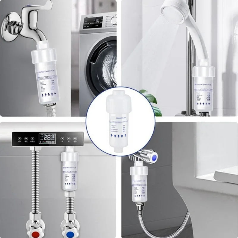 Washing Machine Shower Spray Sediment Water Purifier Filter 5'' PRE FILTER Water Filter Cartridge Toilet Water Heater Pre-filter