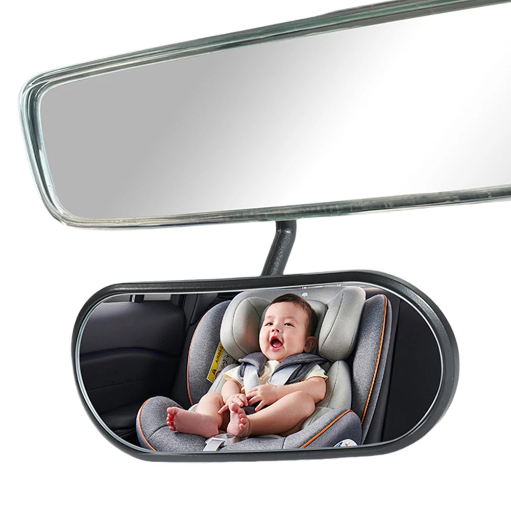 Baby Car Mirror 360° Adjustable Rear View Mirror Automotive Rearview Baby Observation Mirror Car Interior Accessories