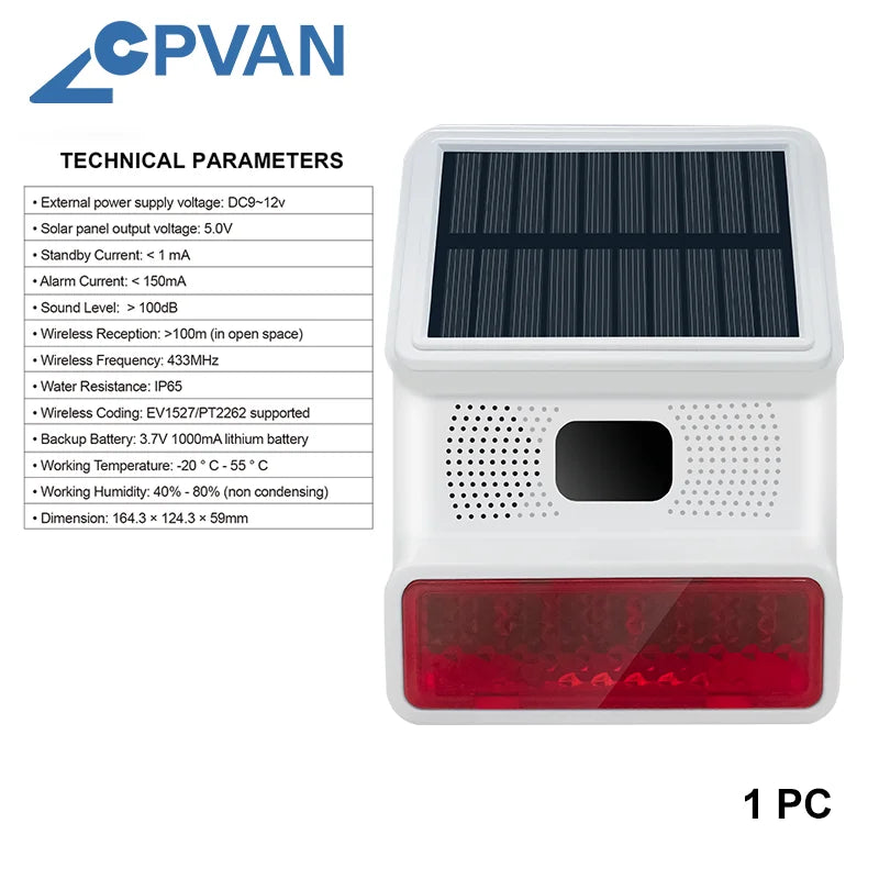 CPVAN Tuya smart Home Alarm System Wireless WiFi 4G 7 inch panel for Home burglar Security Protection Alarm Kit DIY Accessories