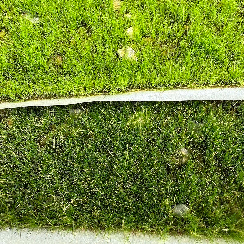 11*15cm Model Grass Turf With Stone Lawn Model Material Micro Landscape Platform Diy Material 1/64 Scale Train Railway Layout