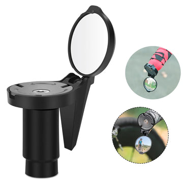 Bicycle Rearview Mirror Bike Handlebar End Mirror HD Mirrors 360° Rotate Convex MTB Road Bike Handlebar Mirrors Bike Accessories