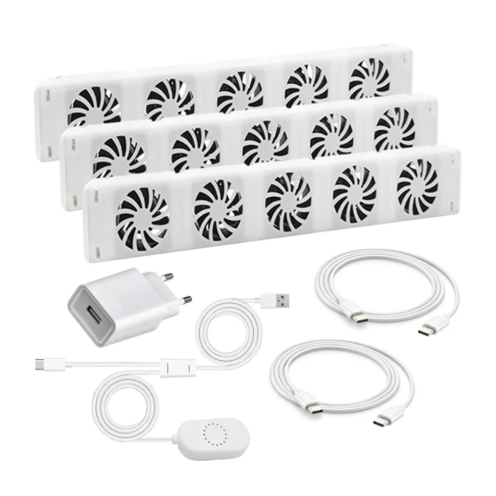 Energy-efficient Fan Heater Radiator Fan For Home Heating Automatic Thermostat Easy Installation Flame Retardant