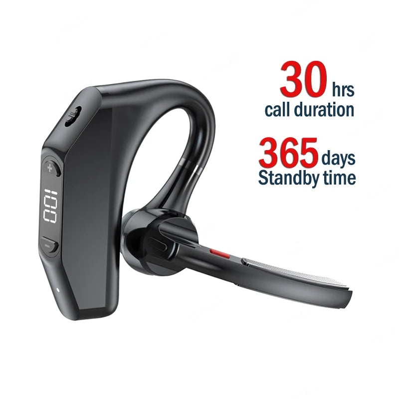 Wireless Headphones With Dual Microphon Bluetooth Earphone ENC Noise Cancelling Hands-free Headset Busines Auriculares Driving
