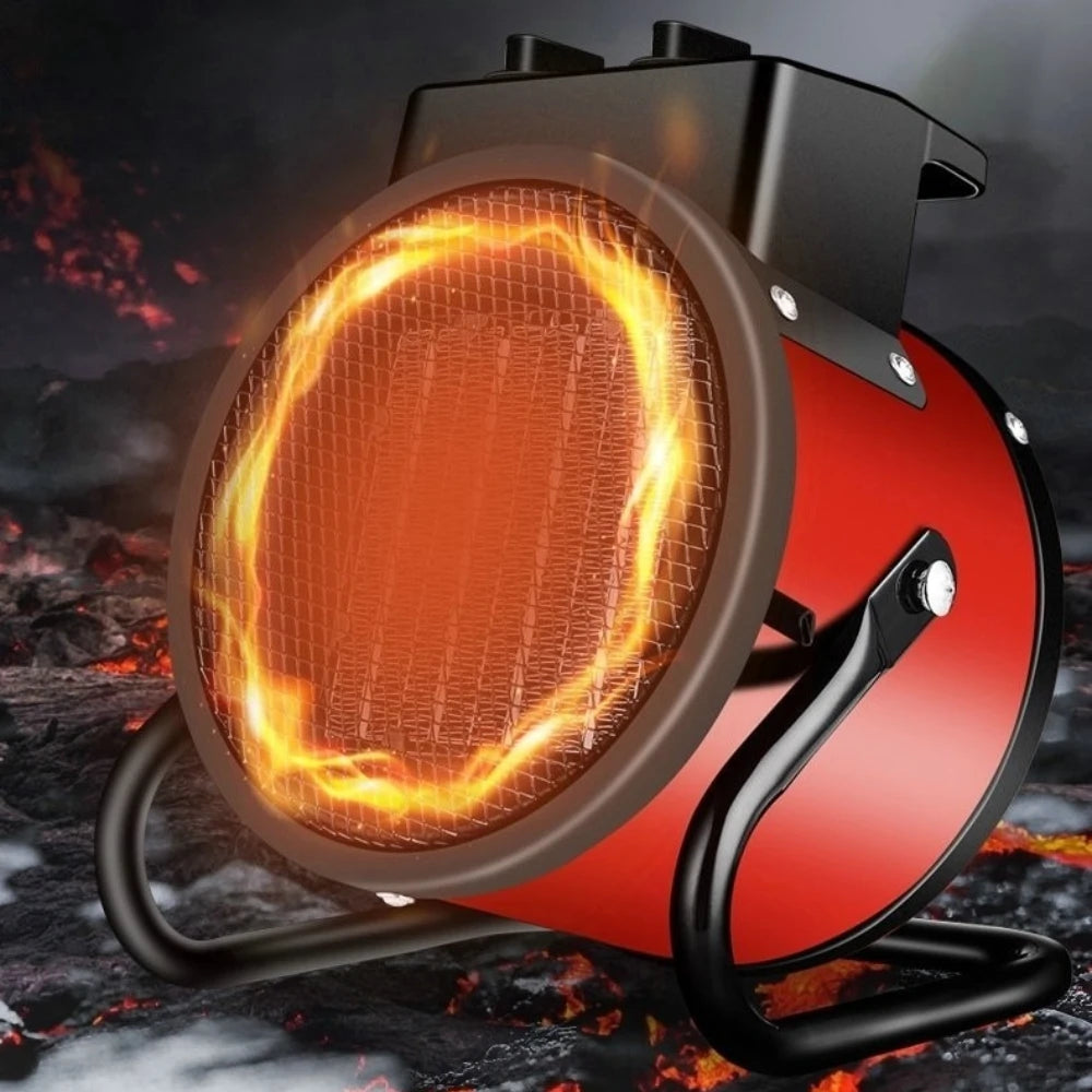 Electric Heater 3000W Thermostat Fast Heat 2000W 3 Gear Adjust Air Warmer Radiator Room Heater Overheat Protection Home Warmer