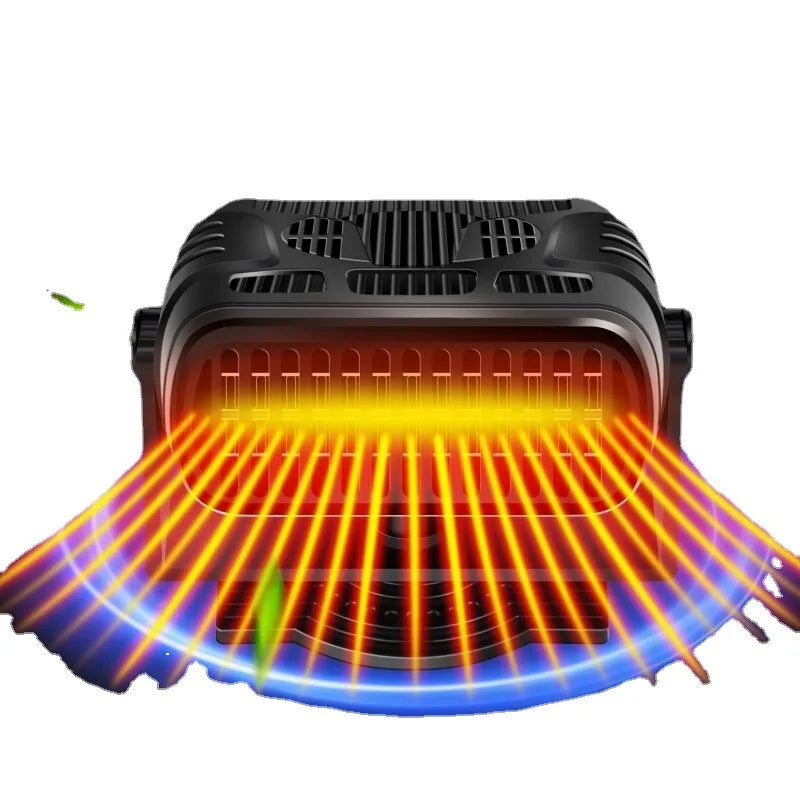 New Car Heater 12V/24V Heater Portable Defogger Defroster Heating Fan 200W Dryer Windshield Defndshield Defogging Accessroies
