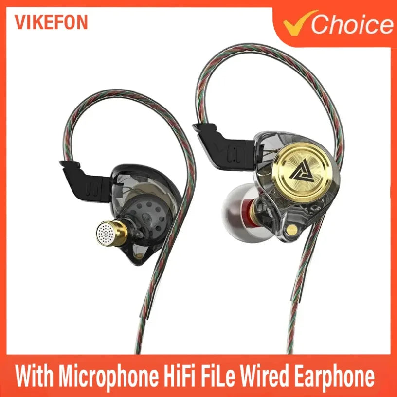 QKZ CK5 FiLe Wired HiFi Earphones
