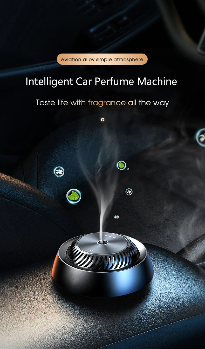 Smart Air Freshener Car Aromatherapy Fragrance For Purifying Seat Perfume Air Humidifier Diffuser Scent Air Machine Accessories