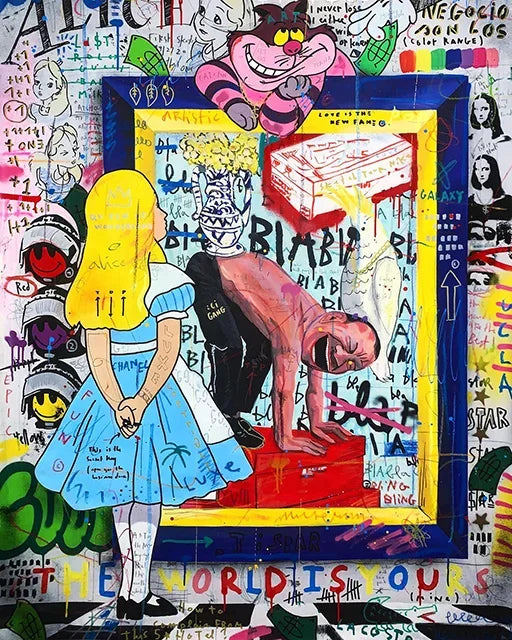 Modern Graffiti Aesthetic Wall Art Banksy Pop Portrait HD Canvas Poster Prints Home Bedroom Living Room Decor Gift