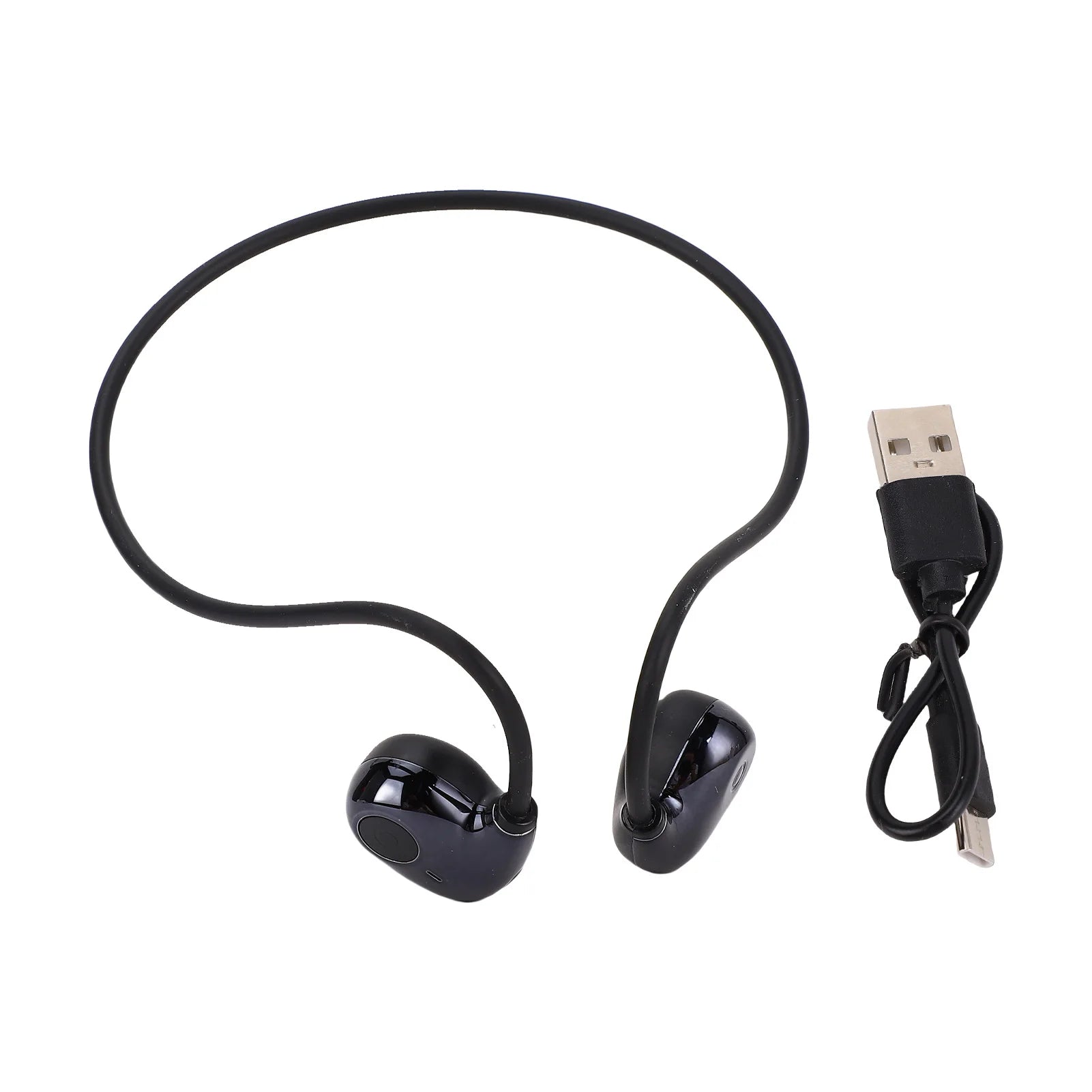 Bluetooth 5.2 Headphones Ergonomic HiFi Sound Air Conduction Headphones Lightweight HD Call Waterproof Open Ear for Outdoor