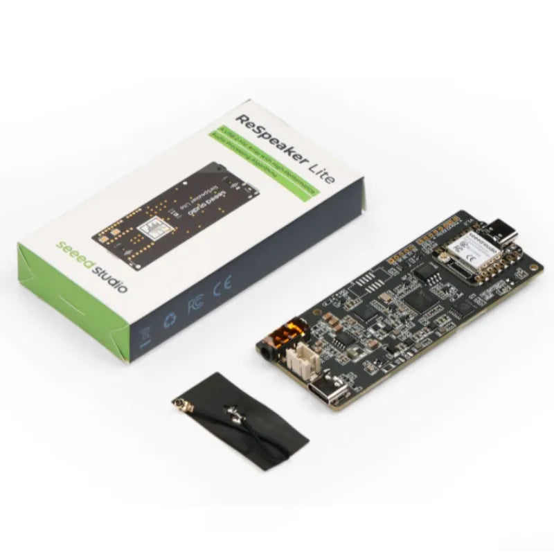 ReSpeaker Lite Voice Assistant Kit ESPHome Home Assistant 2 Mic Array with XIAO ESP32S3 pre-soldered, Mono Enclosed Speaker