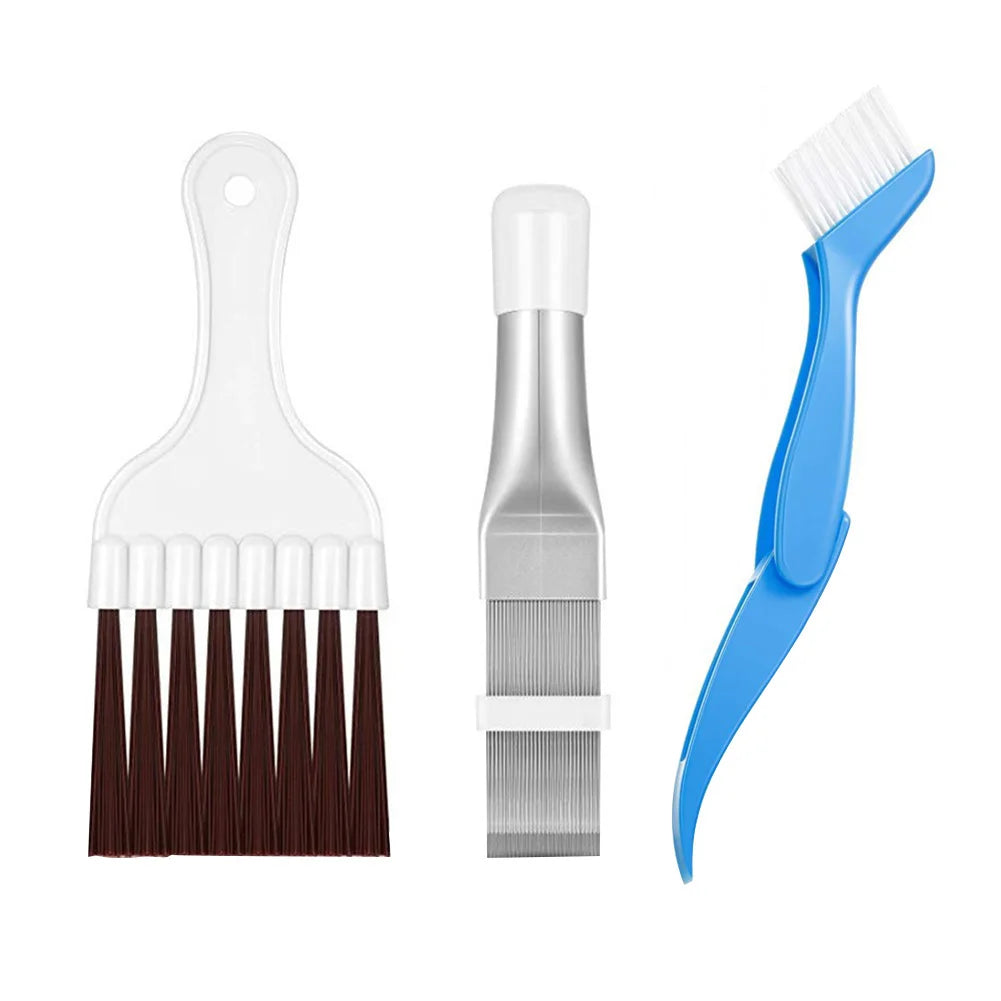 Plastic Air Conditioner Fin Cleaning Tool Portable Universal Condenser Radiator Fin Comb for Auto Cooling System CleanRepair Kit