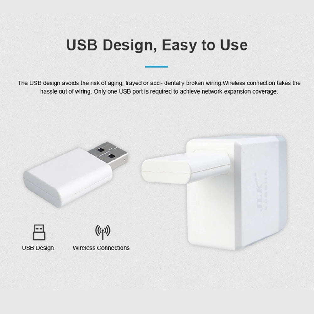 Haozee Smart ZigBee Signal Repeater USB Signal Amplifier Extender Smart Home Automation Support Home Assistant Zigbeem2qtt