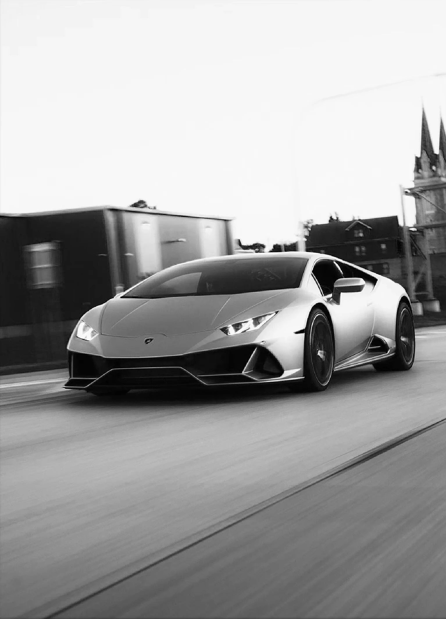 AA Modern Fashion Wall Art Simple Black and White Luxury Car HD Canvas Poster Prints Home Bedroom Living Room Decoration Mural