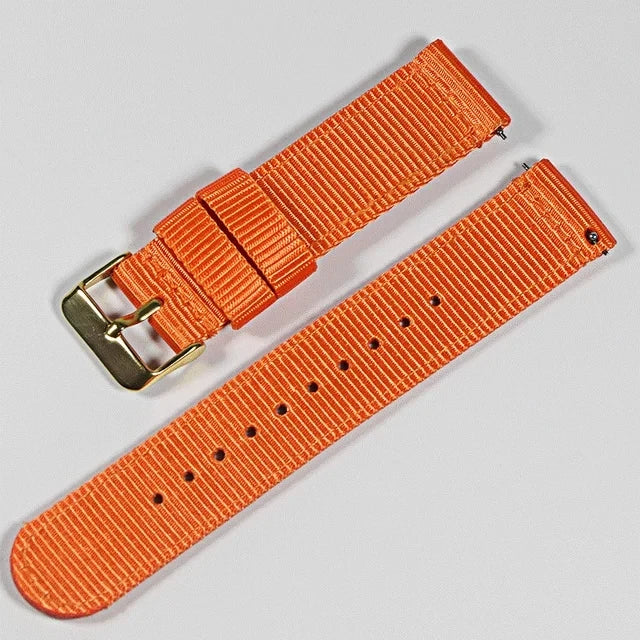 Nylon strap 18mm 20mm strap 22mm strap quick release design suitable for smart watches