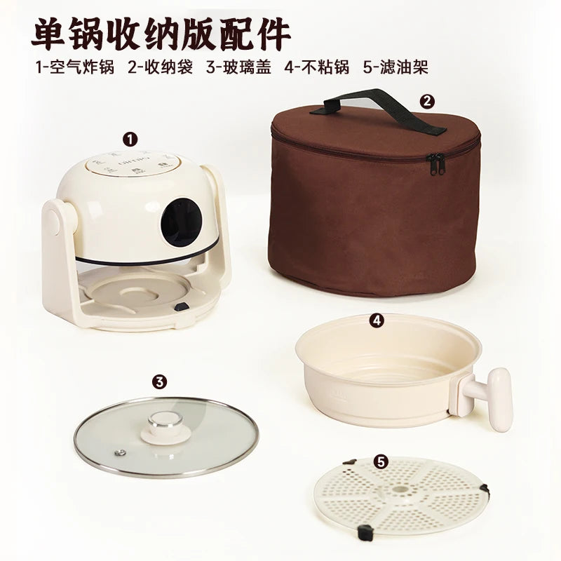 Oimis Air Fryer Flip Fryer Multifunctional Household