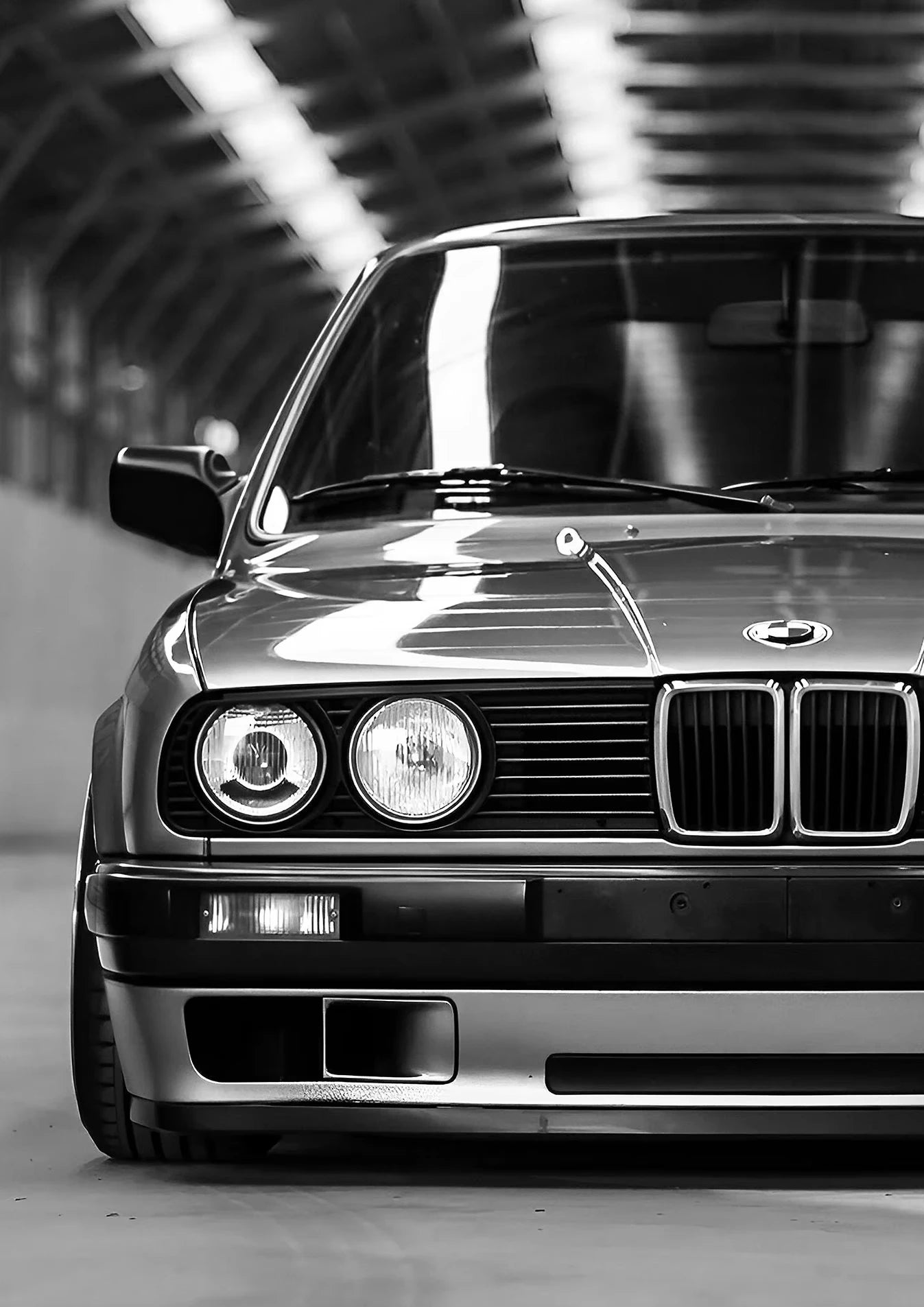 AA Modern Fashion Wall Art Simple Black and White Luxury Car HD Canvas Poster Prints Home Bedroom Living Room Decoration Mural