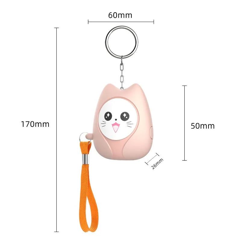 Personal Self Defense Alarm 130db Self Defense Siren Safety Alarm For Women Girl Personal Keychain Alarm