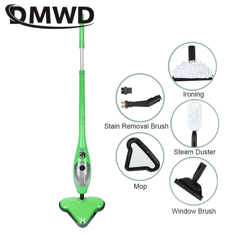 110V Household Quick Drying Steam mop High temperature sterilization Mite Removal Multifunctional Steam cleaner for all floors