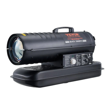 Kerosene Forced Air Heater, 70000 BTU Portable Torpedo Diesel Space Heater with Thermostat, 5 Gallon Tank Energy-Efficient heavy