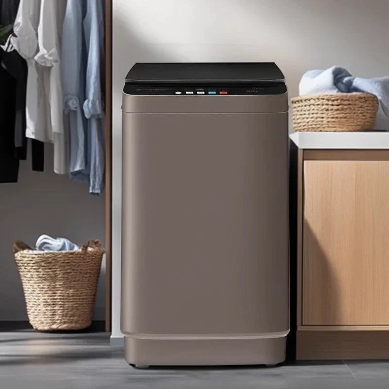 Washing machine automatic household washing and drying integrated 10KG large-capacity drum rental dormitory new model