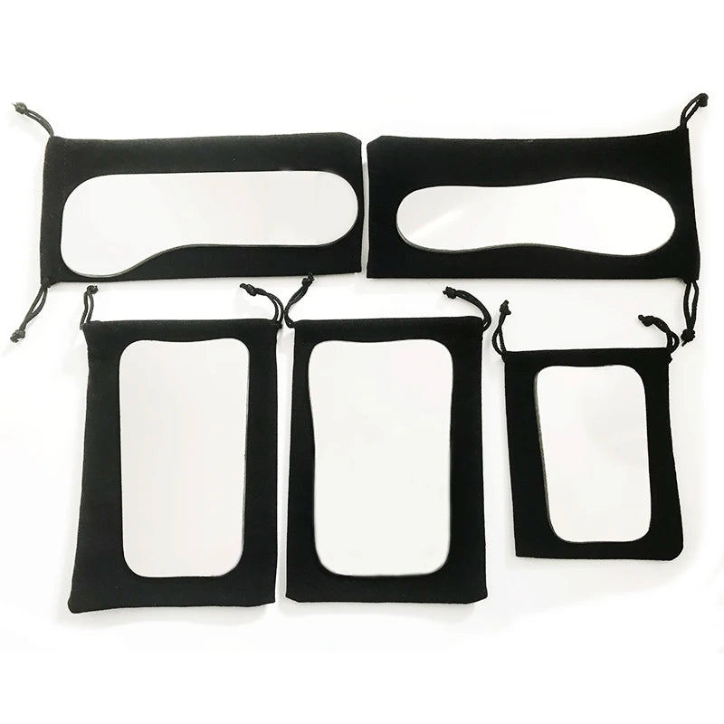 5PCS Dentistry Orthodontic Mirror Photography Double-Sided Mirrors Dental Tools Glass Material Intra Oral Reflector