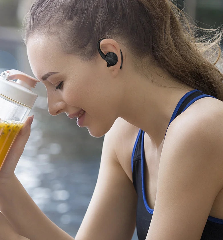 TWS true wireless stereo headphones, featuring an ear-hook design, high-fidelity sound quality, and high-definition calls,