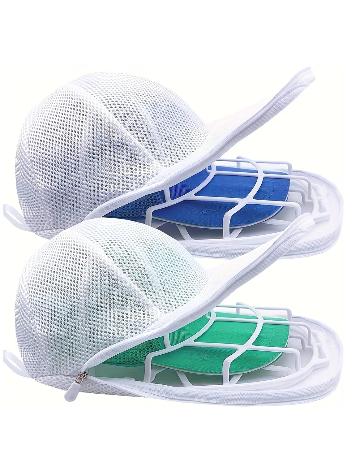 Washing Machine Hat Washing Protector Hat Cleaning Machine Washable Laundry Bag Anti-Deformation Secure Hat Storage Solution